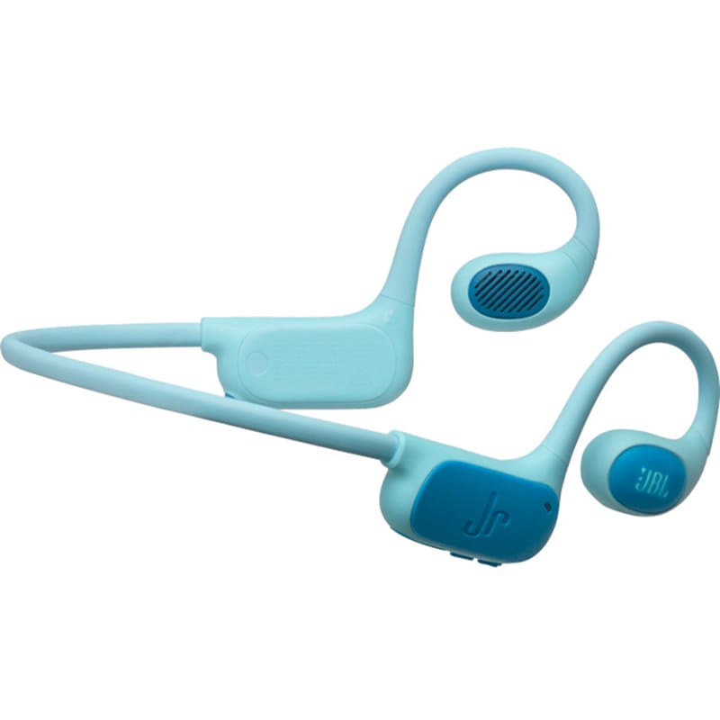 Гарнитура JBL JUNIOR FREE Teal (JBLJRFREETEL) Дополнительно Степень защиты: IPX4; Технология JBL OpenSound; Bluetooth 6.1