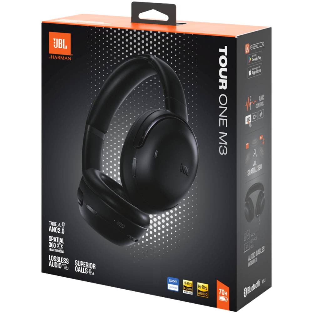 В Украине Гарнитура JBL TOUR ONE M3 Black (JBLTOURONEM3BLK)