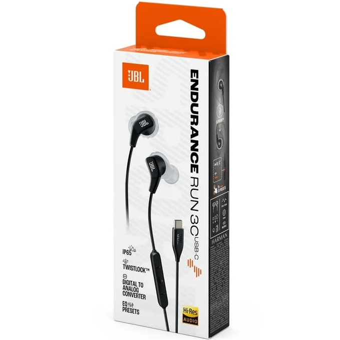 Покупка Гарнітура JBL ENDURANCE RUN 3 USB-C Black/Grey (JBLENDURRUN3CBLKG)
