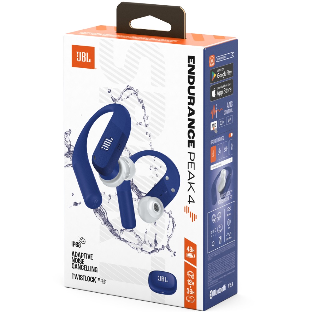 Замовити Гарнітура JBL Endurance Peak 4 Blue (JBLENDUPEAK4BLU)