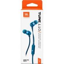 Гарнитура JBL TUNE 110 ECO Blue (JBLT110BLUE)