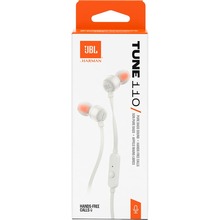 Гарнитура JBL TUNE 110 ECO White (JBLT110WHTE)
