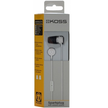 Наушники KOSS Spark Plug White (196833.101)