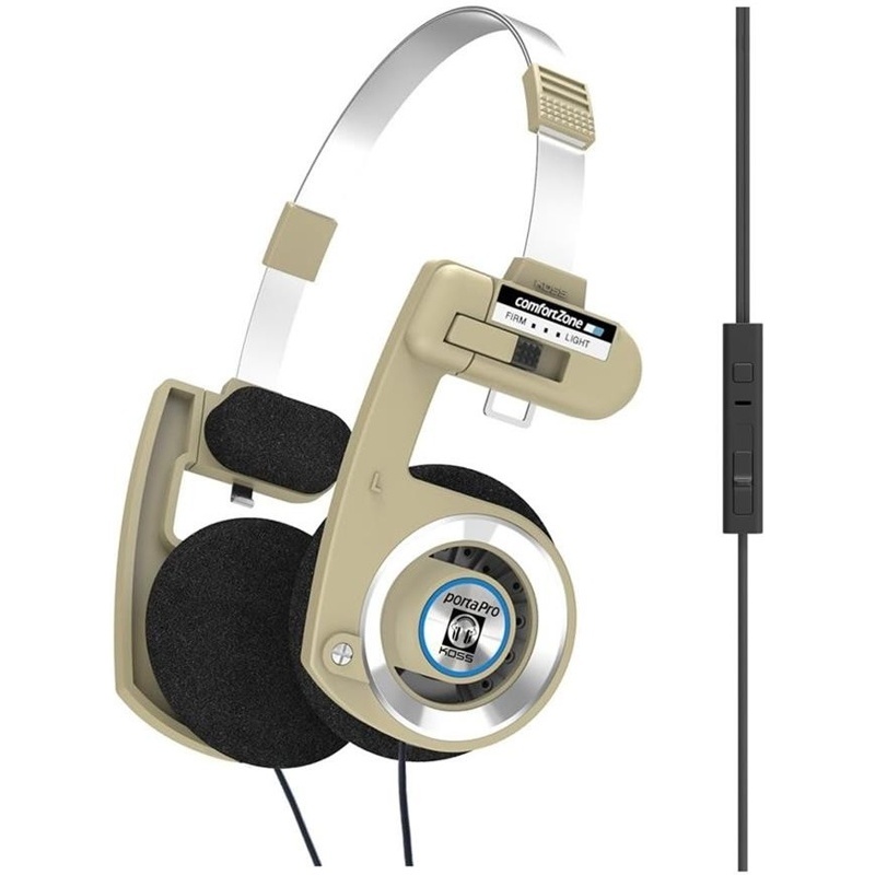 Гарнитура KOSS Porta Pro Classic Beige (193053.102) Конструкция накладные (накладываются на ухо)