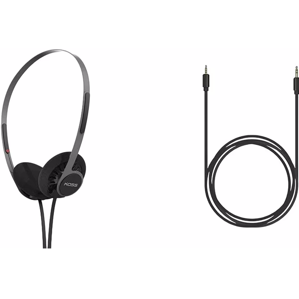 Наушники KOSS KPH40 Utility 3.5 mini-jack Gray (197451.102) Конструкция накладные (накладываются на ухо)