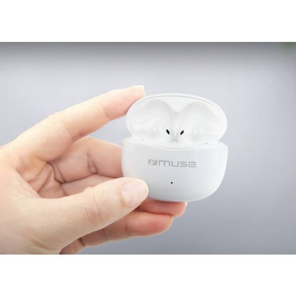 Гарнитура MUSE M-270 TWS White Конструкция вкладыши (в ушную раковину)