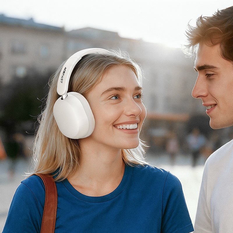 Внешний вид Гарнитура ACEFAST H12 hybrid ANC Black (6974316285724)