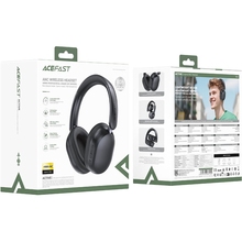 Гарнитура ACEFAST H12 hybrid ANC Black (6974316285724)