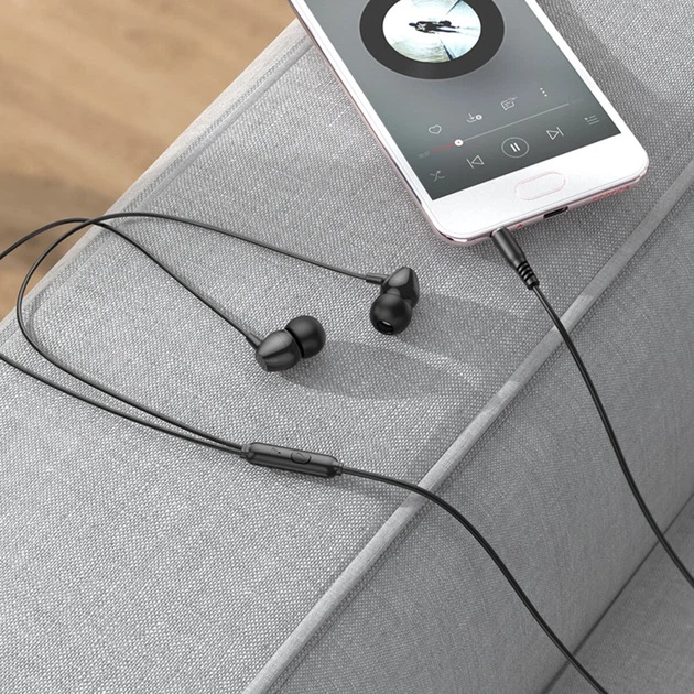 Гарнитура HOCO M94 Black (6931474767202) Крепление без крепления