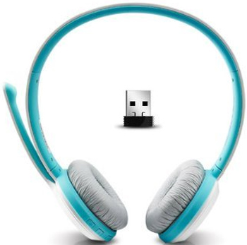 Наушники RAPOO Wireless Stereo Headset H8030 Blue Вид наушники