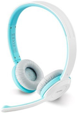 Наушники RAPOO Wireless Stereo Headset H8030 Blue Акустическое оформление закрытые