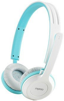 Наушники RAPOO Wireless Stereo Headset H8030 Blue Крепление дуга (над головой)