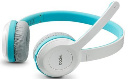 Внешний вид Наушники RAPOO Wireless Stereo Headset H8030 Blue