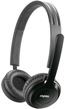 Наушники RAPOO Wireless Stereo Headset H8030 Black Акустичне оформлення закриті