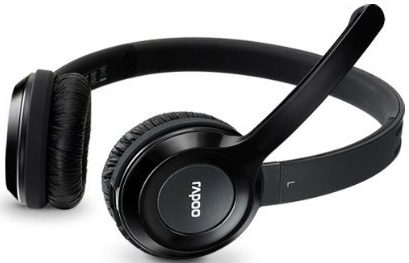 Наушники RAPOO Wireless Stereo Headset H8030 Black Кріплення дуга (над головою)