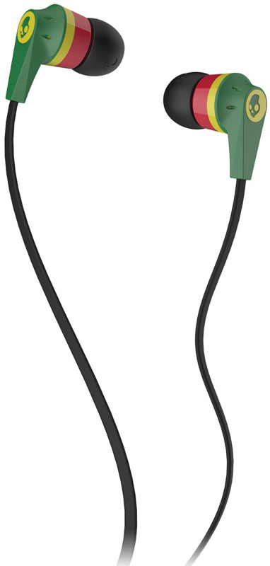 Навушники SKULLCANDY Ink'd 2.0 Rasta