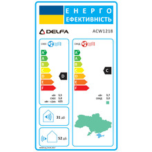 Кондиціонер DELFA ACW1218