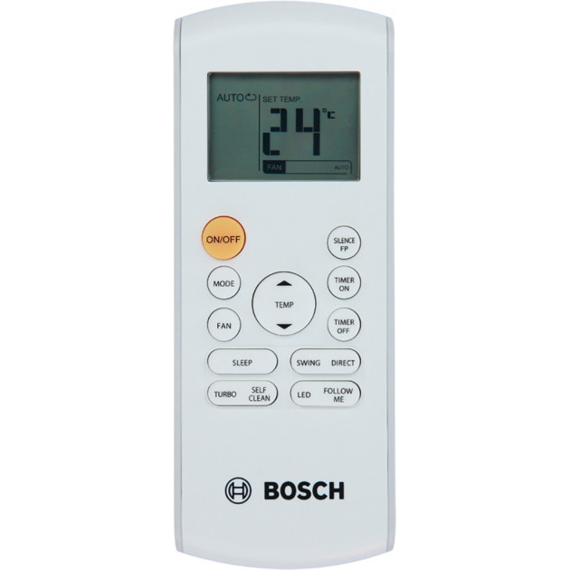 Кондиционер BOSCH Climate 5000 RAC 7 24000 BTU (7733700035R50) Режимы обогрев