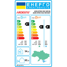 Кондиционер ARDESTO ACM-07INV-R32-WF-AG-S