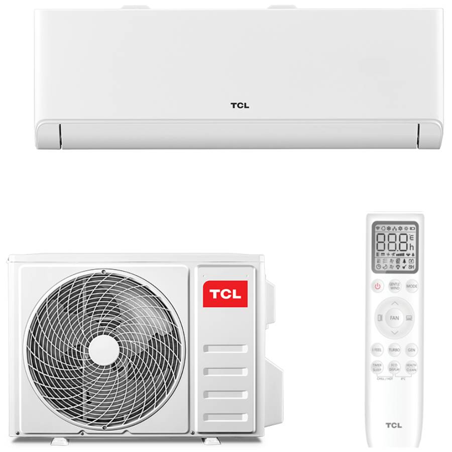 Зовнішній вигляд Кондиціонер TCL Heat Pump R32 WI-FI (TAC-09CHSD/TPH11IHB)