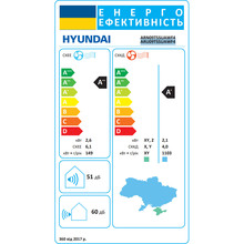 Кондиционер HYUNDAI ARN09TSSUAWF4/ARU09TSSUAWF4
