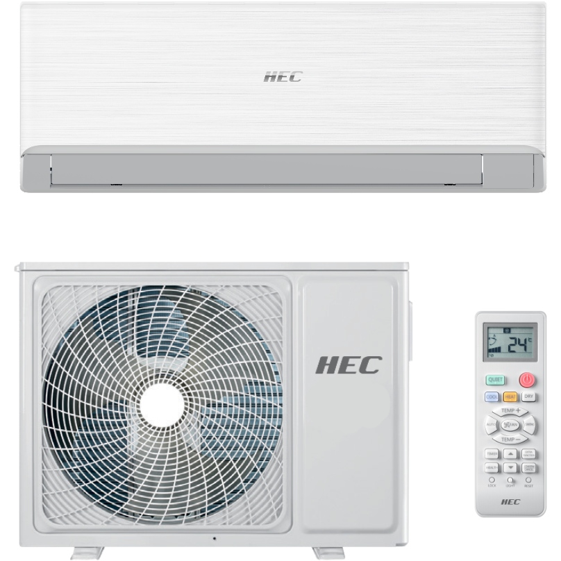 Зовнішній вигляд Кондиціонер HEC Inverter HSU-12NT(I)/HSU-12NT(O)