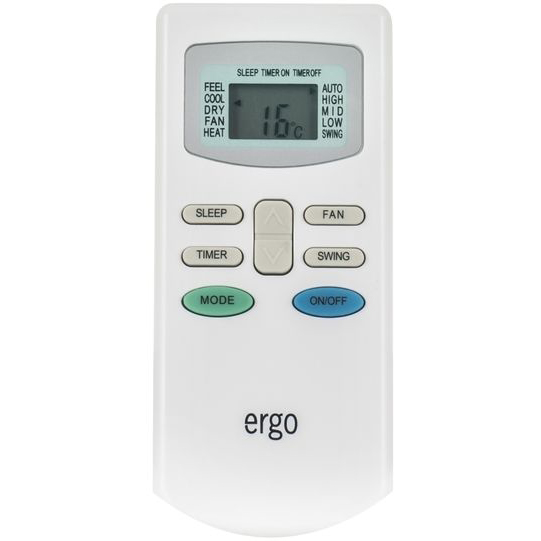 Зовнішній вигляд Кондиціонер ERGO ACI-0906CH