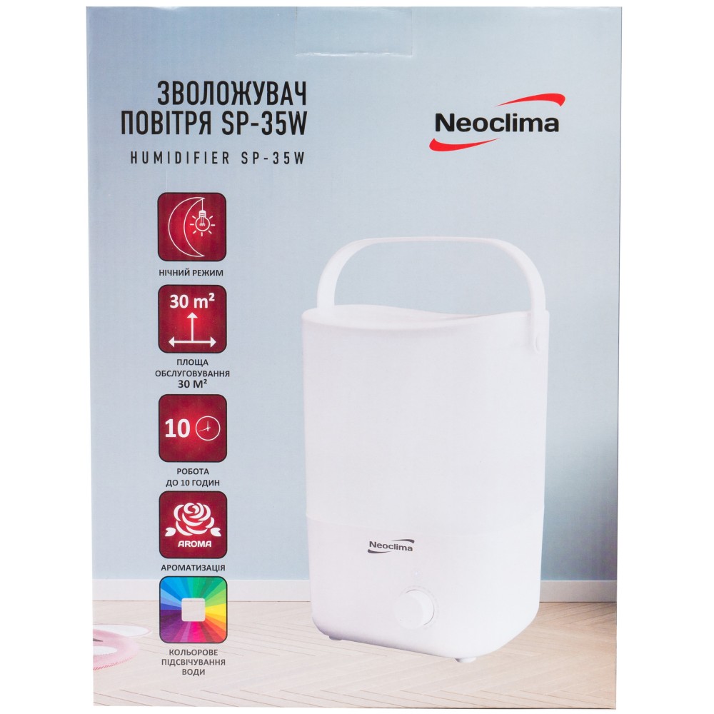 Фото 16 Зволожувач повітря NEOCLIMA SP-35W