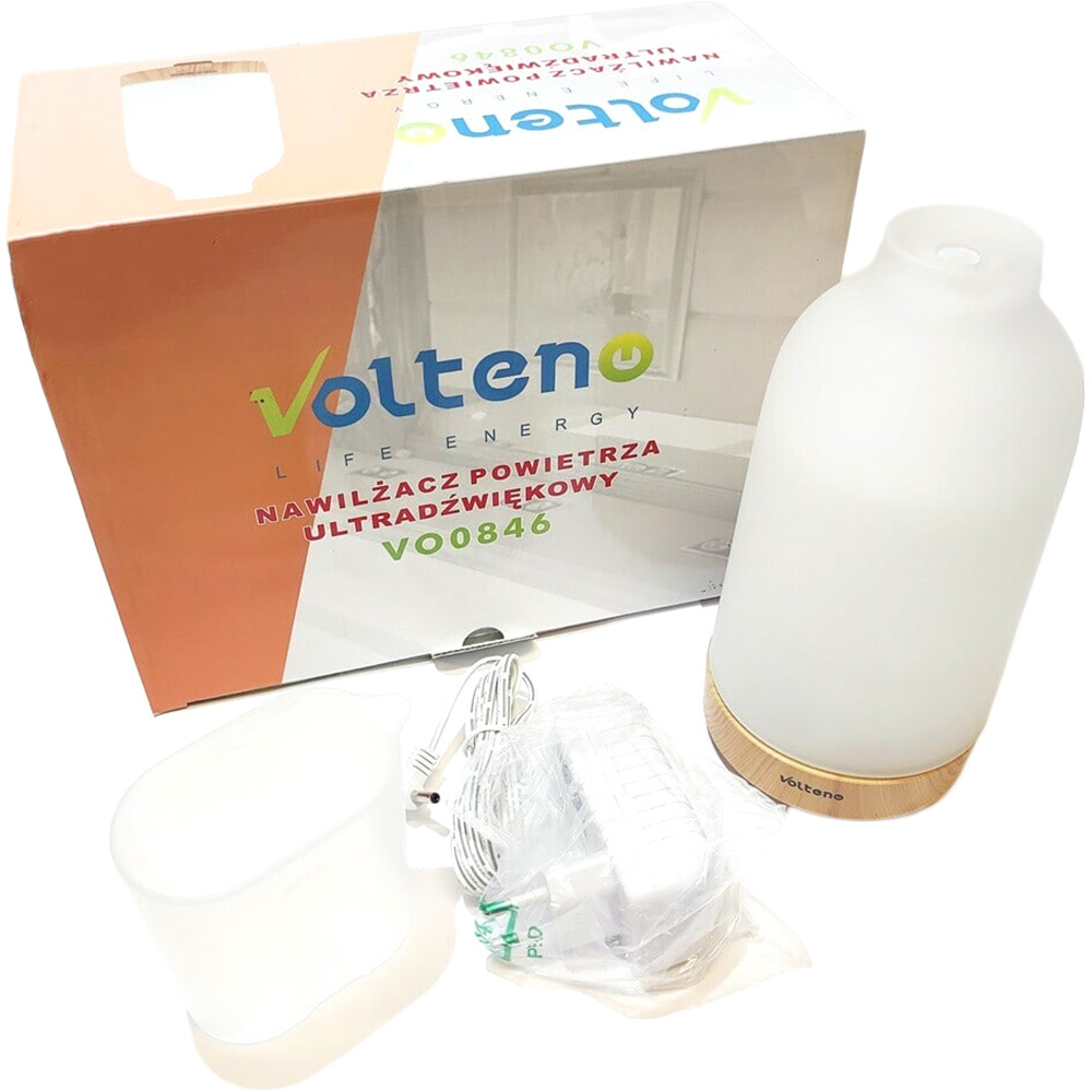 Зволожувач повітря VOLTENO VO0846 Додатково Підсвічування; резервуар для аромамасел; функція нахилу