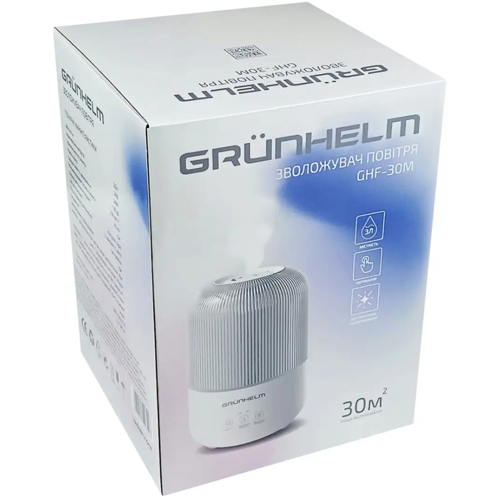 Внешний вид Увлажнитель воздуха GRUNHELM GHF-30M