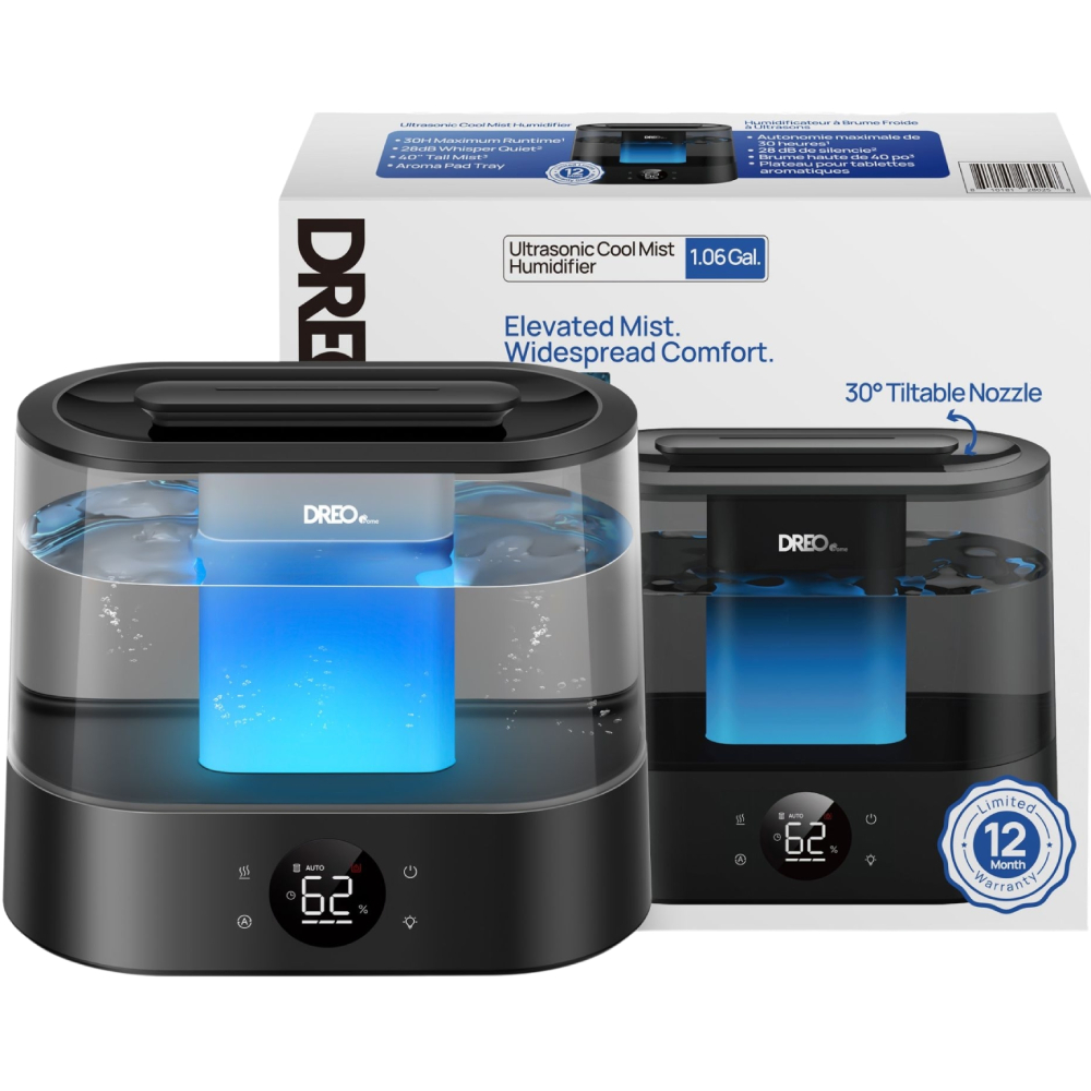 Увлажнитель воздуха DREO DR-HHM010S Функции управления управление со смартфона