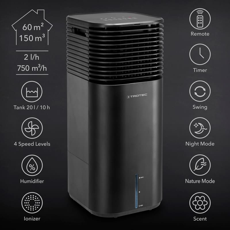 Фото 19 Увлажнитель воздуха TROTEC PAE 50 (1210003020)