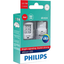 Автолампы Philips W21W RED Ultinon 2 шт (11065ULRX2)