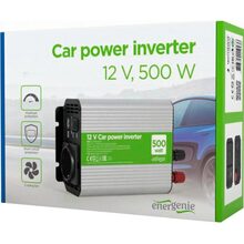 Автомобільний інвертор EnerGenie 500 Вт (EG-PWC500-01)