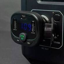 FM трансмиттер PROOVE Singer PD-02 2USB+Type-C (44886black)