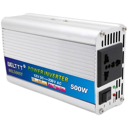 Инвертор автомобильный BELTTT 500W (BEL500ST) Дополнительно форма выходного сигнала: модифицированная синусоида