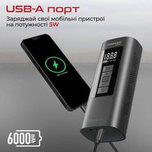 Портативный автокомпрессор PROMATE aerify.black