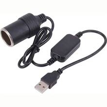 Адаптер-перетворювач XOKO CC-512 з 5 В USB на 12 В прикурювач (CC-512)