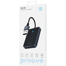 Адаптер PROOVE AA-01 Wireless CarPlay Android Auto (55551black)