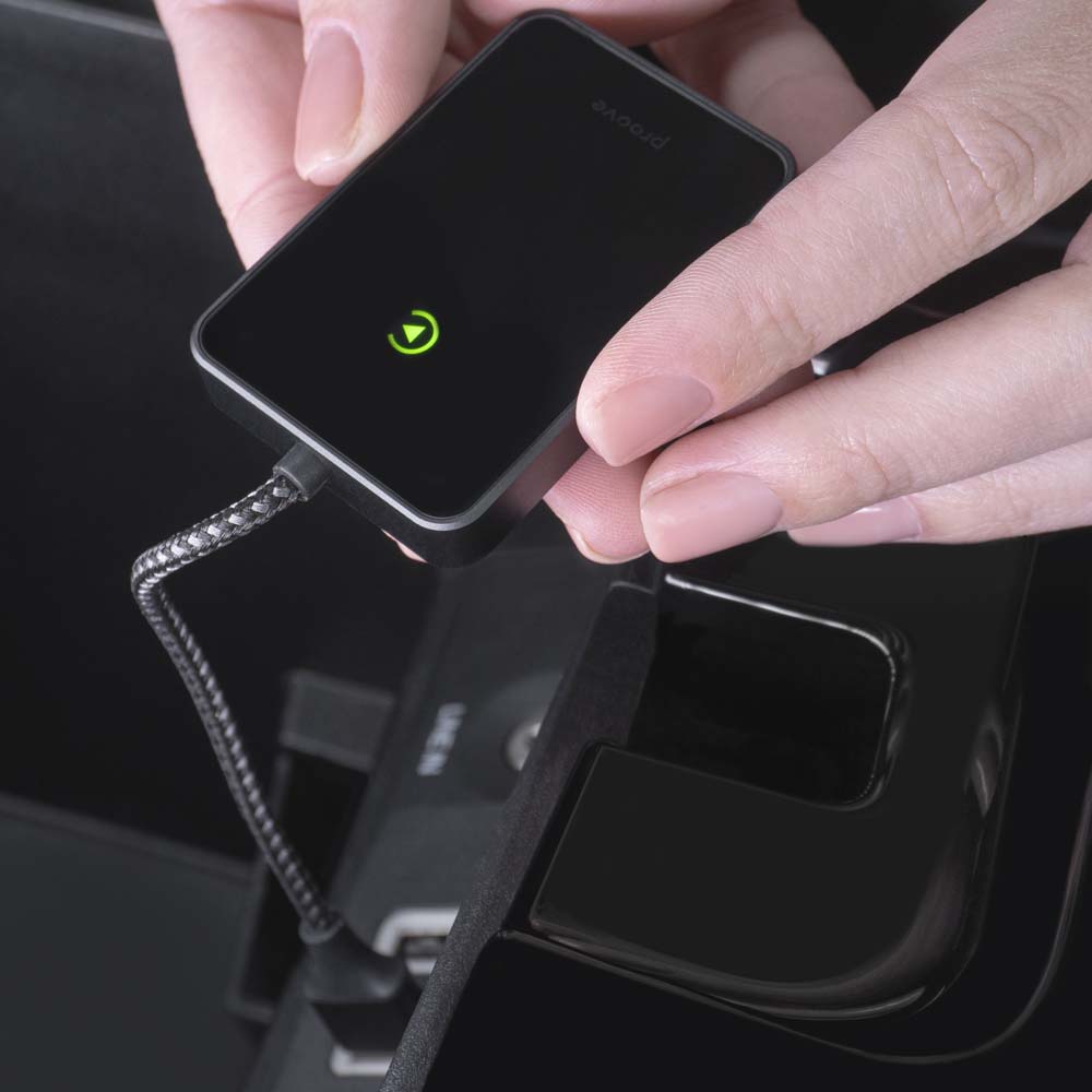 Адаптер PROOVE СP-01 Wireless Car Adapter Carplay IOS (55552black) Сумісніть універсальні