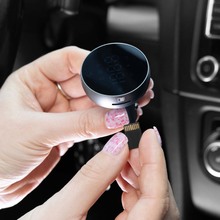 FM трансмітер PROOVE FM Launcher Sound Sync 30W PD+QC3.0 Type-C+USB Gray (50880)