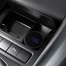 FM трансмітер PROOVE FM Launcher Sound Sync 30W PD+QC3.0 Type-C+USB Gray (50880)