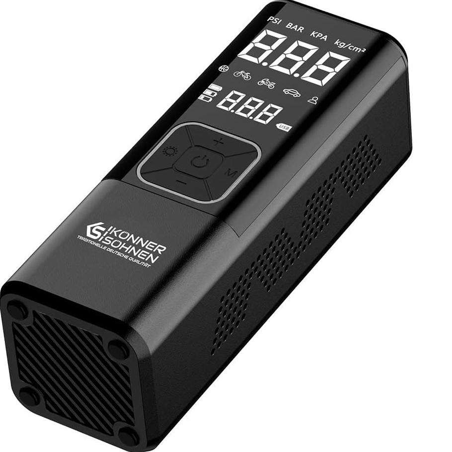 Портативний автокомпресор KONNER&SOHNEN KS P20 Вхідна напруга 5