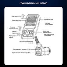 FM-трансмиттер INSPIRE BC85 (ins-BC85)