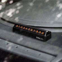 Парковочная карта Xiaomi BCASE TITA Temporary Parking Card Black (Ф02996)