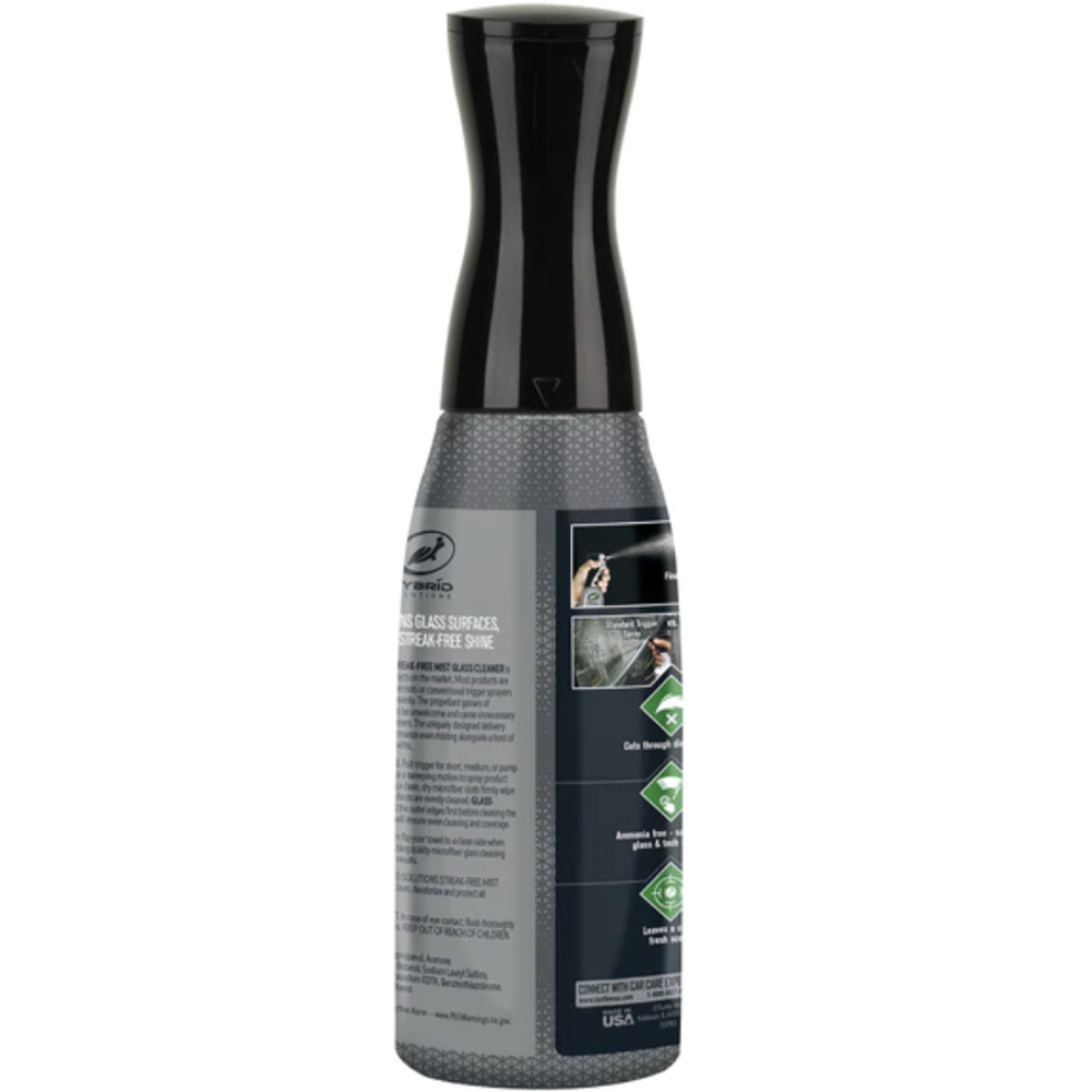 Очисник скла TURTLE WAX Hybrid Solutions Streakfree Glass Mist Flairosol 591 мл (53791) Сумісніть універсальні