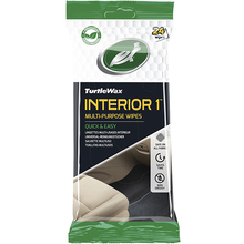 Серветки очисні для салону TURTLE WAX Interior 1 Wipes 24 шт (54094)