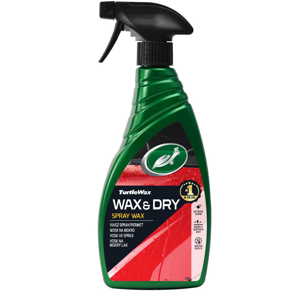 Поліроль для вологого кузова Turtle Wax Wax & Dry 500 мл (52795)