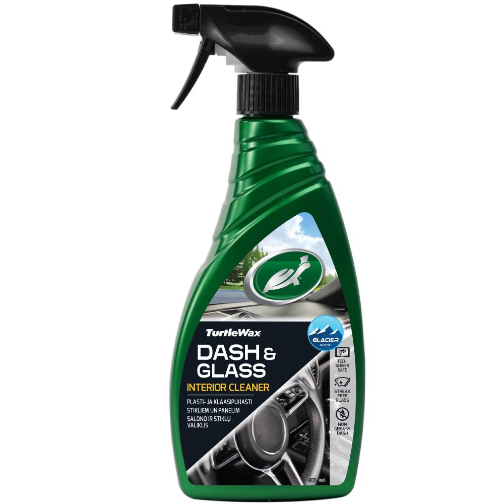 Очисник скла та пластику Turtle Wax Dash & Glass Cleaner Quick & Easy 500 мл (52803)