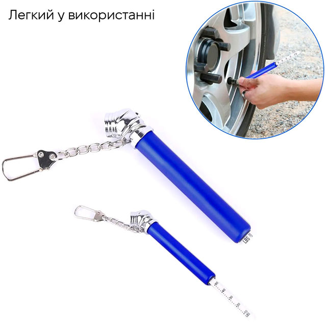 Фото 3 Манометр INSPIRE TY002 Blue